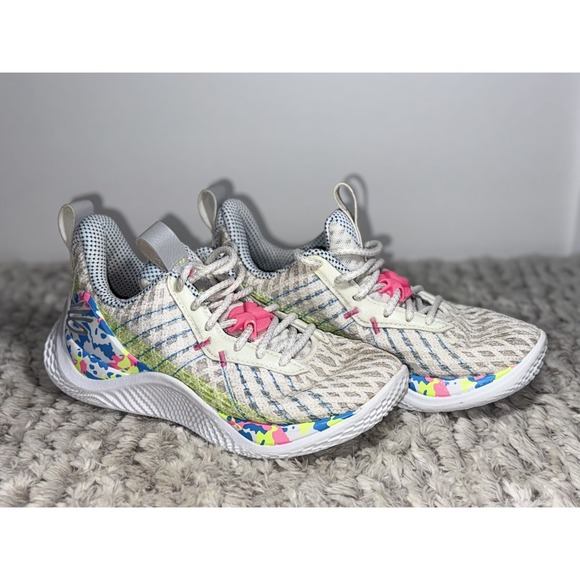 Under Armour Other - Under Armour Curry "Splash Party" Youth 4Y Basketball Shoes Multicolor